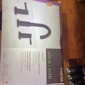 Allen + Roth bathroom faucet